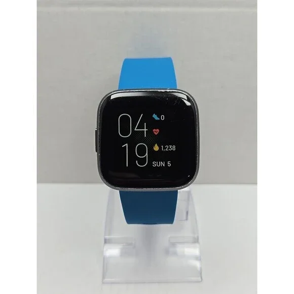 Fitbit Versa 2 Smartwatch Gray 40mm Alexa WR50M Always On Display W/ Charger