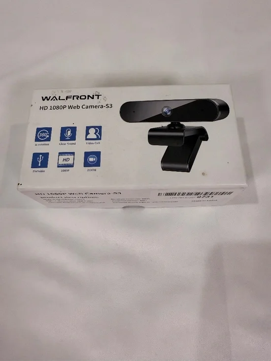 WALFRONT HD 1080P USB Webcam S3