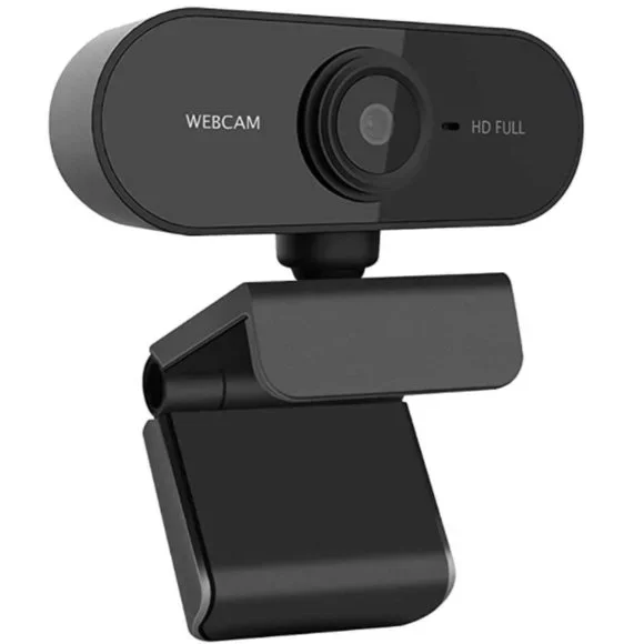 MALENOO USB HD 1080p Rotatable Webcam w Built-in Noise Reduction Microphone NEW