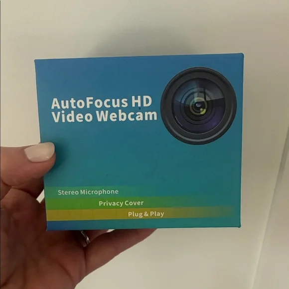 AutoFocus HD Video Webcam - Teal Packaging