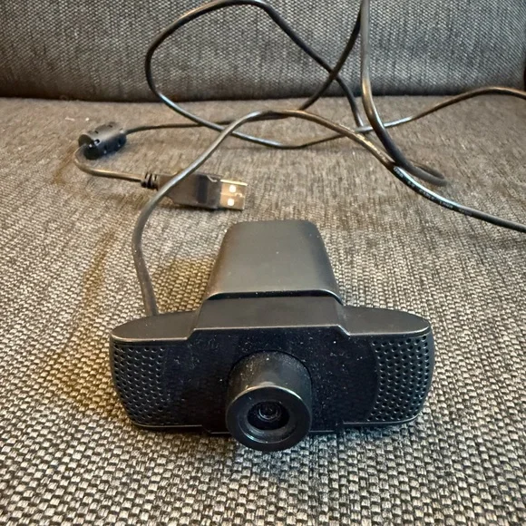 Webcam with Microphone, 1080P HD Streaming USB Computer Webcam [Plug and Play]