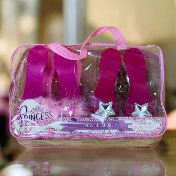 Princess Expressions Dress-Up Heels Set | 4 Pairs | NEW SEALED