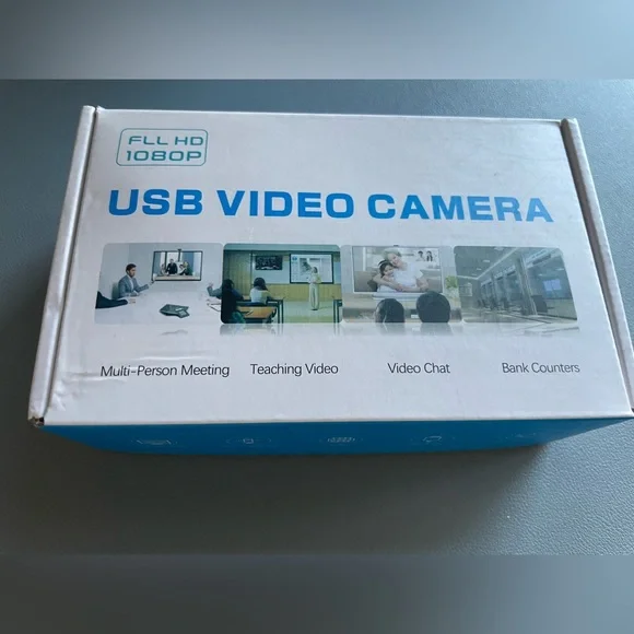USB Full HD 1080P Video Webcam Camera with Microphone