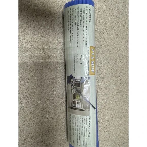 PVA Roller Sponge Mop Replacement Head New in Package