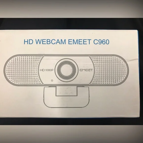 New- EMEET HD Webcam C960 with microphone 90 degree view