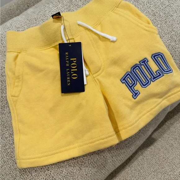 Ralph Lauren Sunny Yellow Kids Shorts