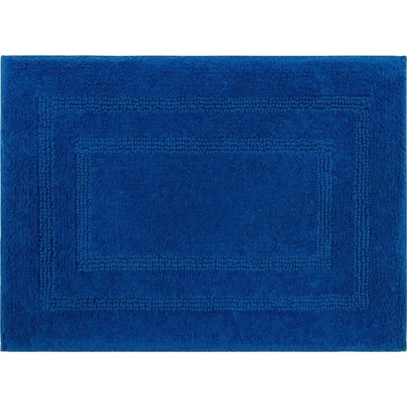 27”x45” 100% Cotton Blue Cobalt Bath Mat