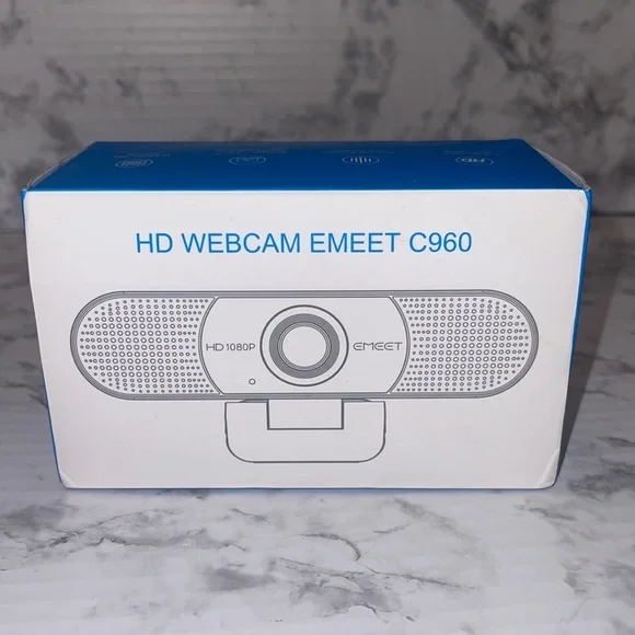 New- EMEET HD Webcam C960 with microphone 90 degree view