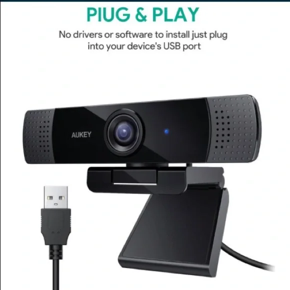 AUKEY 1080p Web Cam - NEW