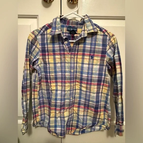 Ralph Lauren Kids Multicolor Plaid Shirt