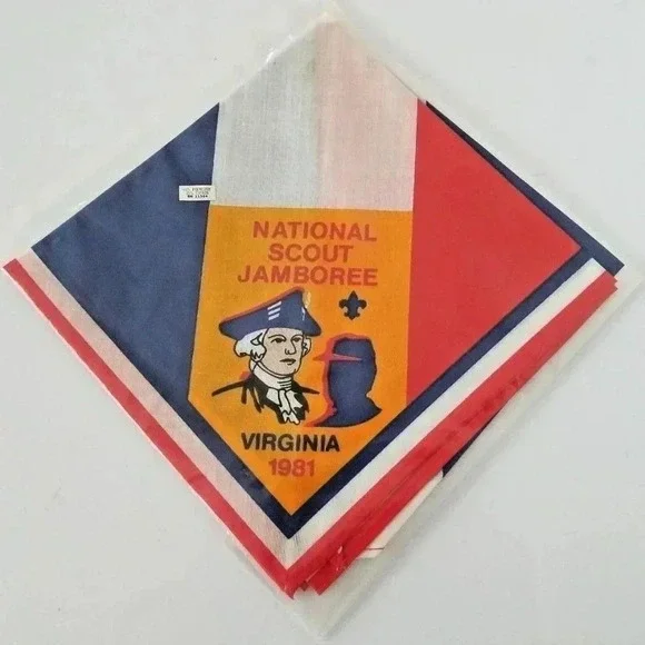 1981 National Jamboree Neckerchief NWT Boy Scouts