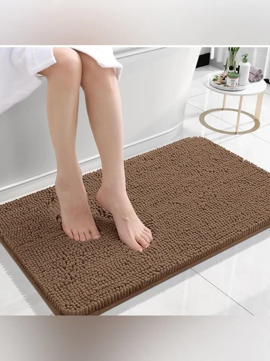 OLANLY Small Bathroom Rugs 24x16