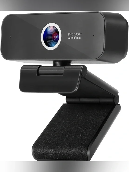 Webcam with Microphone Plug Play USB Webcam for Video Calling Home Office