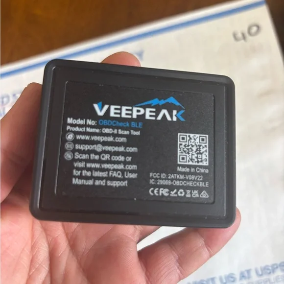 Black OBD-II Scan Tool