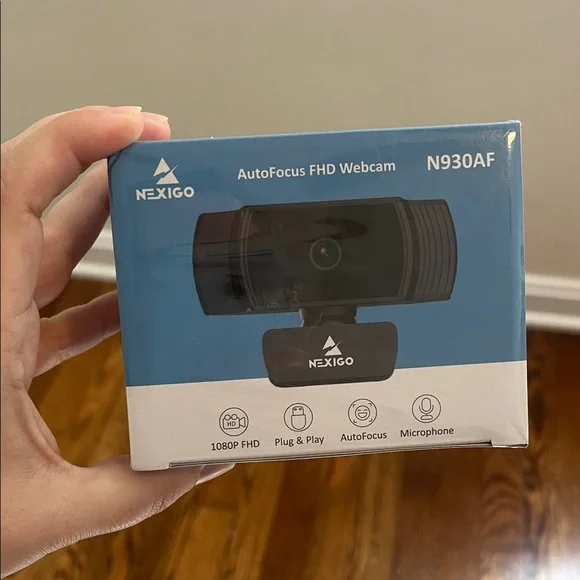 N930AF AutoFocus FHD Webcam - Black