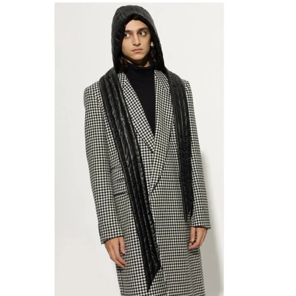 Nanushka Quilted Hooded Scarf