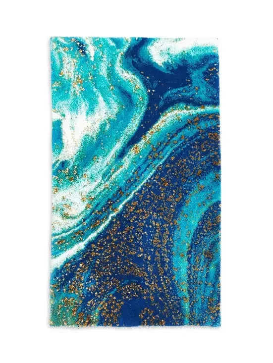 Abyss Big Blue Bath Rug, 27
