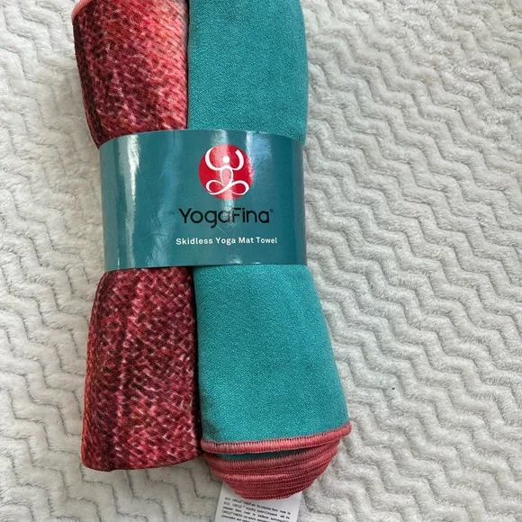 🧘‍♀️NEW-Non slip twin pack yoga mat/towel cover