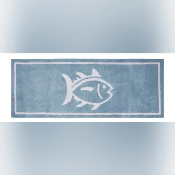 New Southern Tide Skip Jack Fish Bath Rug Runner Mat 22