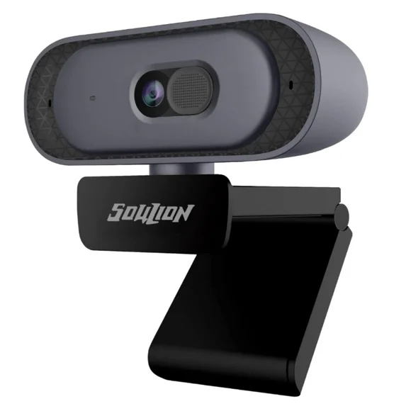 HD Webcam with Privacy Cover