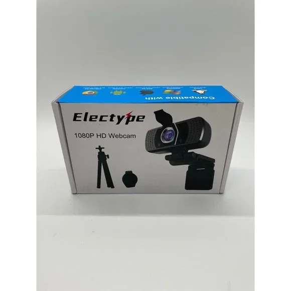 Electype webcam Web camera Full HD1080P Built-In Mic PC Laptop Desktop Video CH