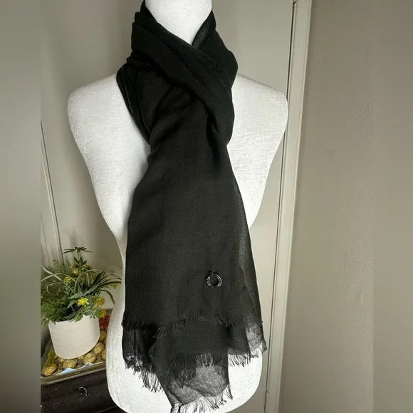 Calvin Klein Classic Black Men's‎ Scarf