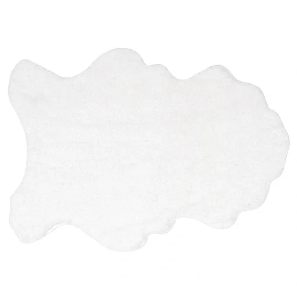 NWT Pottery Barn Faux Hide Bath Mat