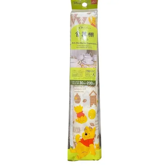 Disney Winnie the Pooh Anti Slip Shelf Liner Mat 30x200cm