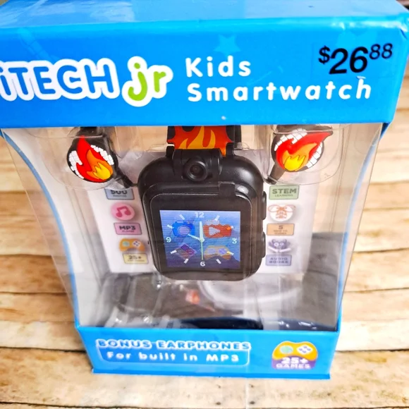 I Tech Jr. B Fire Kids Smartwatch - Black