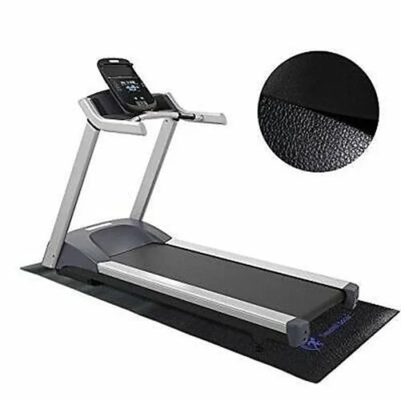 Black Non-Slip Treadmill ((Mat))