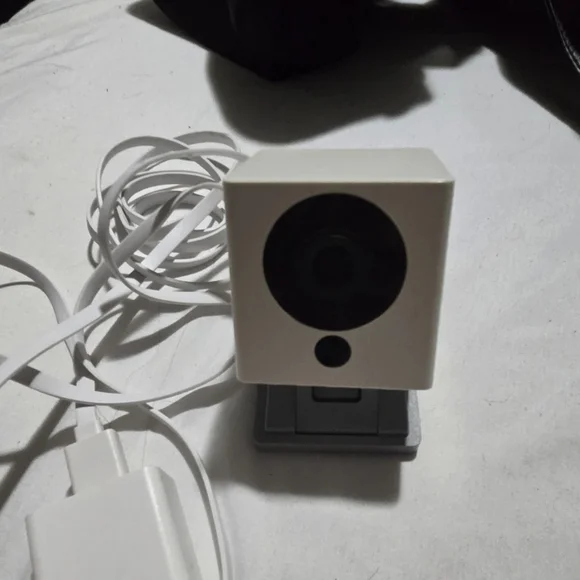 White Security Camera