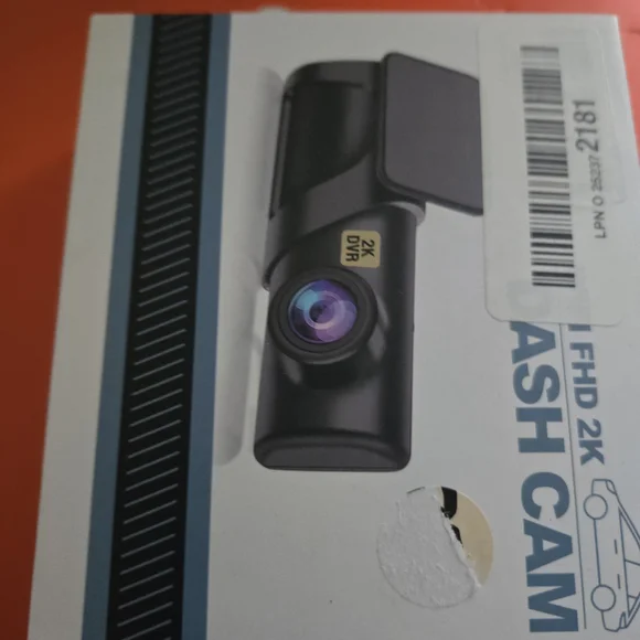 2K DVR Dash Cam - Black