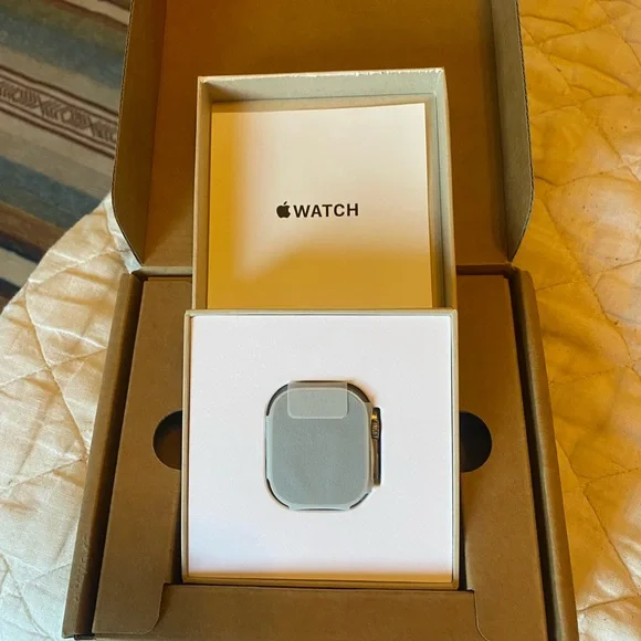 Apple Watch Ultra- with Classic Black Band…Brand New, Never Activated