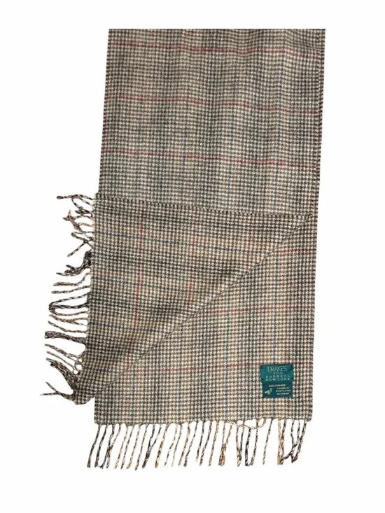 Drake’s for Barneys New York 100% Cashmere Scarf Made in Scotland