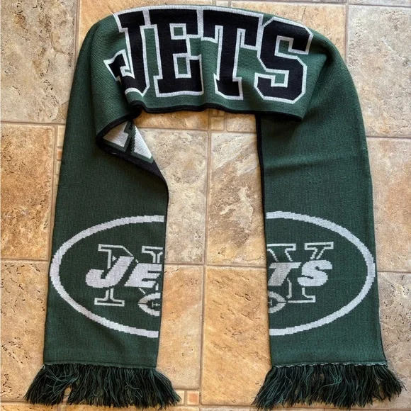 Reebok Team Apparel New York Jets Reversible Scarf