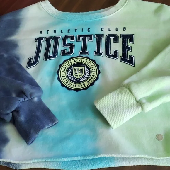Justice Tie Dye Crop Top