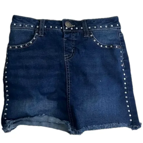 Girl's Justice Demin Skirt
