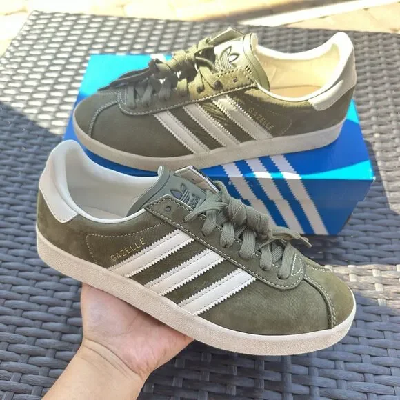 Adidas Gazelle 85 Olive Strata Men's Athletic Shoes IG5006