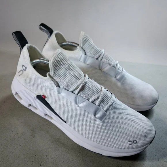 On Cloudeasy Undyed White Black Mens 13 Running Sneakers Shoes