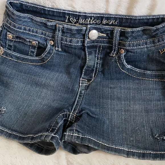 Girls Justice Jean Shorts