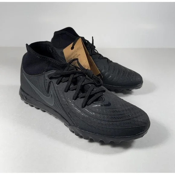 NIKE Phantom Luna 2 Academy Turf Soccer Shoes Black‎ Men's 6.5 *NEW* FJ2566-002