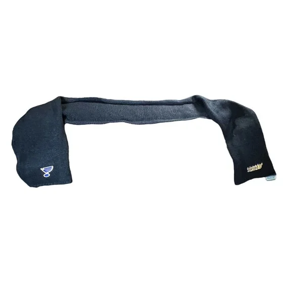Reebok‎ St Louis Blues Winter Scarf Blue Knit Scarf Embroidered Logos