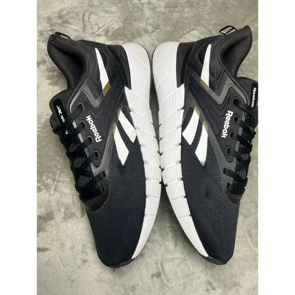 Reebok Nano Gym Men's Cross Training Shoes Size 11 Black White Athletic Sneakers