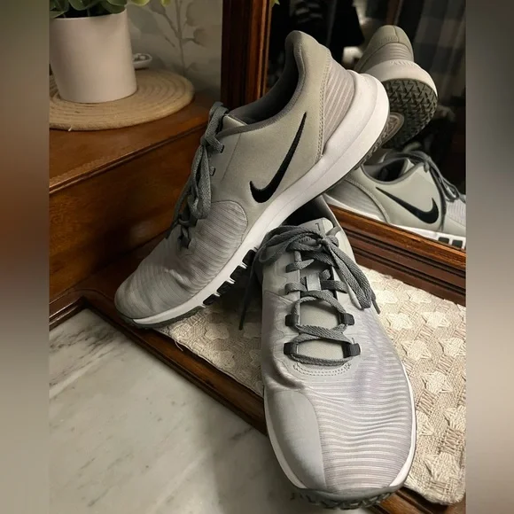 NIKE Classic Flex Control 4 TR3‎ Athletic Casual Sneakers Grey Black Men's 10.5