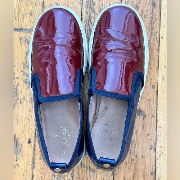 Jacadi Paris colorblock slip on 33