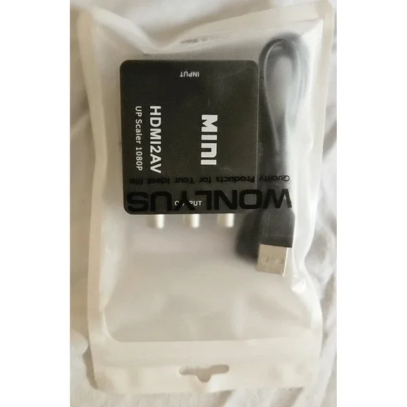 HDMI to AV Converter 1080P RCA Composite Video Audio Adapter Mini HDMI2AV New