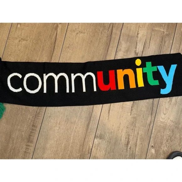 Austin FC Q2 Stadium Community Soccer Scarf Black Green Rainbow Unity MLS prode