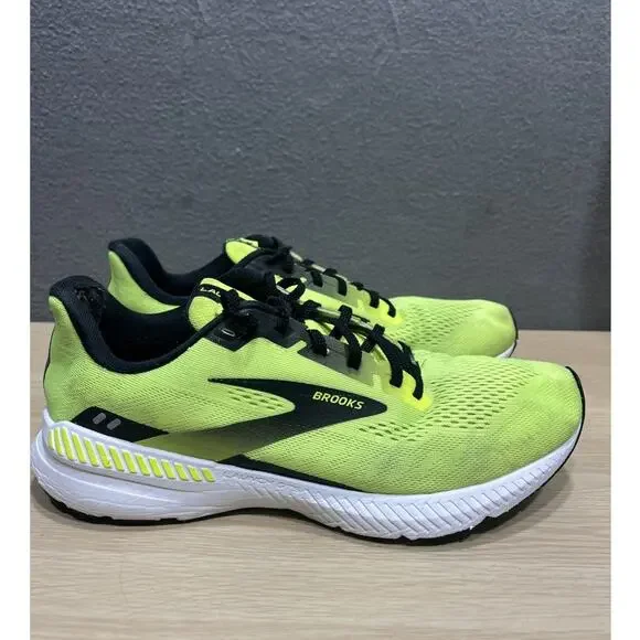 Brooks‎ Launch 8 Running Shoes Lightweight Cushion Athletic Neon Yellow Size 10