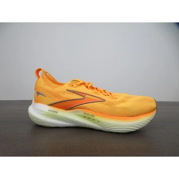 Brooks Glycerin 22 Shoes Mens Size 11 Orange Running Sneakers 1104451D821 Gym