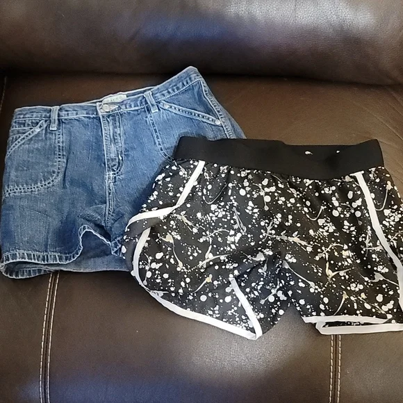 Girls size 14/16 short bundle jean active Justice + circo